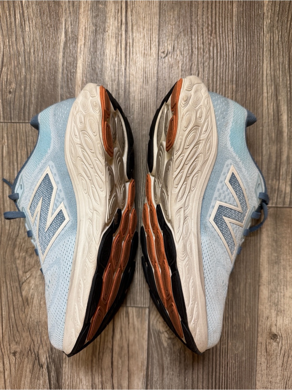 New Balance Fresh Foam X 880v14 Running Shoes Blue White Orange Size 8 - Picture 4 of 8